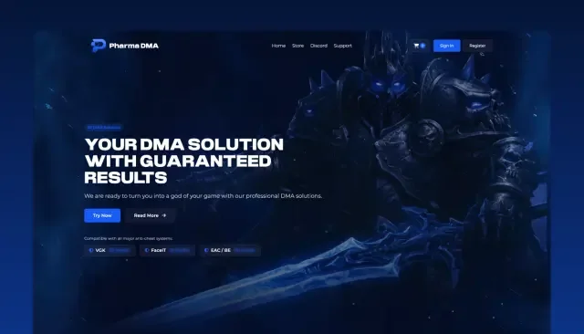 PharmaDMA — Ecommerce, API